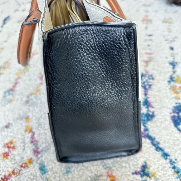 Sam Edelman - black and cream color block bag - Picture 4 of 14